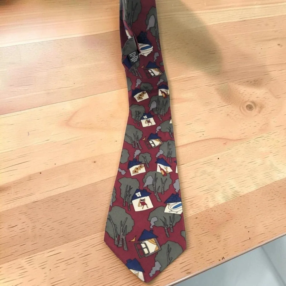 VTG 1991 The Beatles Norwegian Wood Necktie 57